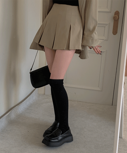 [모델소장/핏보장] line pleats skirt - 3color